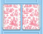 Caderno A5 Toile Rose