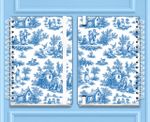 Caderno A5 Toile Azul