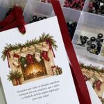 Tag Personalizada Família Lareira Natal 