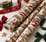 Papel de Presente Natal com Laços