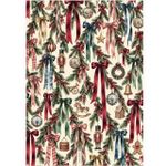 Papel de Presente Natal com Laços