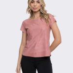 Blusa Suede Femina