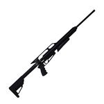 Pcp Custom Glll 6.35mm + Bomba De Ar - Preto