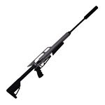 Pcp Custom Glll  5.5mm - Aluminio + Supressor + Bomba De Ar
