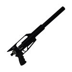 KIT Carcará – 5.5mm – Preto + Cano + Válvula Disparadora