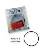 Kit 5 Anéis Vedação Filtro De Óleo Bajaj Dominar 160