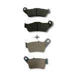Kit Pastilhas De Freio Dianteira Traseira Bajaj Dominar 160