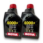 Kit Revisão Óleo Motul 20w50 Bajaj Dominar 160 Original