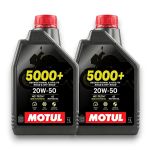 Kit Revisão Óleo Motul 20w50 Bajaj Dominar 200 Original