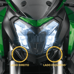 Adesivo da Máscara Esquerda Bajaj Dominar 250/400 Original