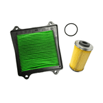 Kit Filtro de Ar e Óleo Bajaj Dominar 200 250 400 Original