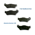 Kit Pastilhas De Freio Dianteira Traseira Bajaj Dominar 160