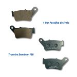 Kit Pastilhas De Freio Dianteira Traseira Bajaj Dominar 160