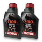 Kit Revisão Óleo Motul 10w50 Bajaj Dominar 250/400 Original