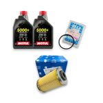 Kit Revisão Óleo Motul 20w50 Bajaj Dominar 200 Original