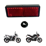 Refletor + Porca Fixação Bajaj Pulsar NS150/ NS400Z Original