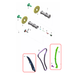 Kit Guia da Corrente de Comando Bajaj Dominar NS400Z 
