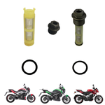 Kit Evacuação Bujão 13 Lado Esquerdo Bajaj Dominar 250 / 400 / 400Z Original 