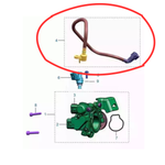 Tampa do Conector do Injetor de Engate Rápido Bajaj Pulsar N150 Original