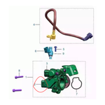 Sensor de Temperatura e Pressão Bajaj Pulsar N150 Original
