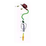 Cachimbo Vela Bajaj Dominar / NS 160 / Pulsar 150 Original