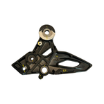 Suporte da Pedaleira Dianteira Direita Bajaj Pulsar N150 Original JR113038 - PRETO