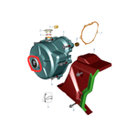 Decalque da Tampa do Magneto Bajaj Dominar / NS 160 / NS 200 Original