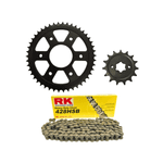  Kit Relação Bajaj Dominar 160 E NS160 2024 a 2026 Sem Retentor