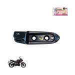 Pedaleira Direita Bajaj Pulsar N150 Original - Preta
