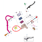 Interruptor de Freio Dianteiro Bajaj Dominar / Pulsar / NS Original 