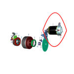 Motor de Partida Bajaj Dominar 160 / NS 160 Original