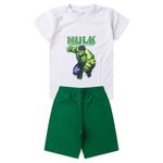 Pijama Infantil Menino Blusa do Hulk 