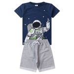 Kit sortido infantil menino 6 peças  Tamanhos 1, 2, 3, 4, 6, 8 e 10 Com estampas coloridas e variadas