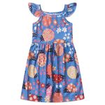 Vestido Infantil Menina Estampado 