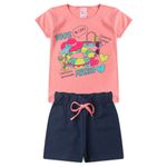 Conjuntinho Infantil Menina Verão  Tamanhos 4, 6, 8