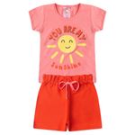 Conjunto Bebê Menina Sol