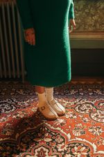 Sandália Mule Clog Camoscio Arenas
