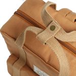 Mochila Retangular Lona Caramelo