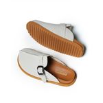 Sandália Mule Clog Camoscio Arenas