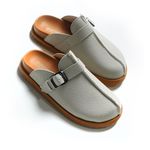 Sandália Mule Clog Camoscio Arenas