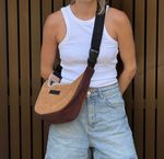 Bolsa Meia Lua Color Patchwork
