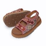 Sandália Papete Strap Slide Ikat Colores