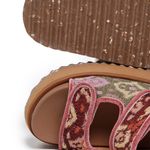 Sandália Papete Strap Slide Ikat Colores