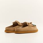 Mocassim Mule Clog Urban Camurça Nozes