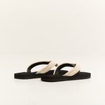 Chinelo Black Crochê