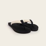 Chinelo Black Crochê