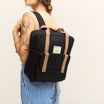 Mochila Retangular Lona Black