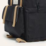Mochila Retangular Lona Black