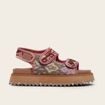 Sandália Papete Strap Slide Ikat Colores