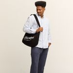 Bolsa Button Bag Lona Black